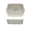Hello Honey® 10.25" White Cooking Sentiment Stoneware Baker